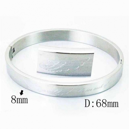BaiChuan Wholesale Stainless Steel 316L Popularity Bangle NO.#BC42B0144ML