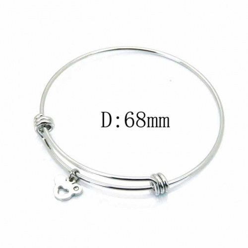 Wholesale Stainless Steel 316L Popularity Bangle NO.#BC91B0329LC