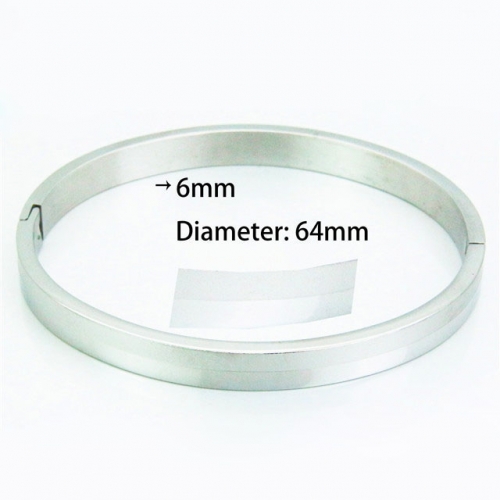 BaiChuan Wholesale Stainless Steel 316L Popularity Bangle NO.#BC42B0062ML