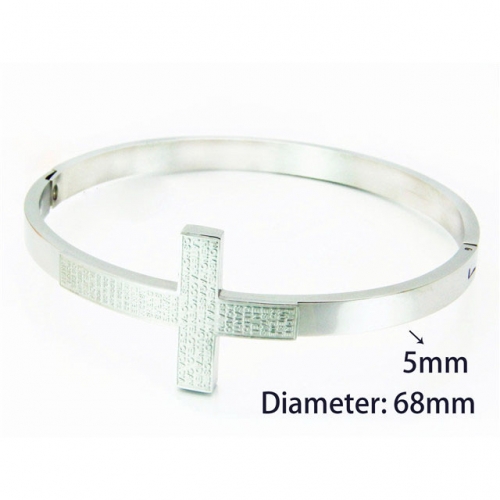 BaiChuan Wholesale Stainless Steel 316L Popularity Bangle NO.#BC93B0087HIR