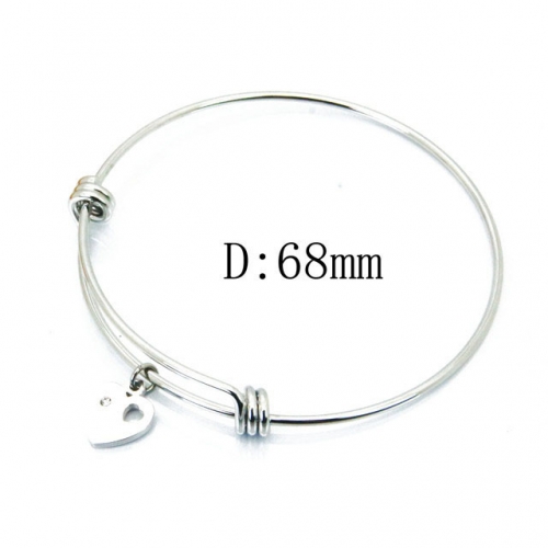 Wholesale Stainless Steel 316L Popularity Bangle NO.#BC91B0334LA