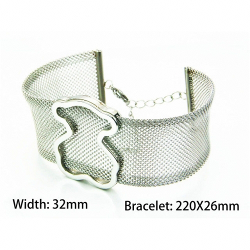 BaiChuan Jewelry Wholesale Hot Sale Stainless Steel Bangles NO.#BC90B0128HNU