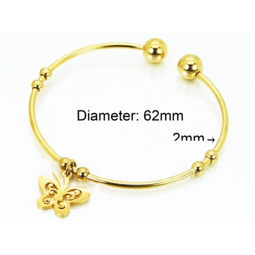 Wholesale Stainless Steel 316L Popularity Bangle NO.#BC89B0029JLW