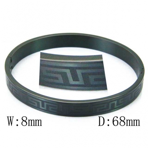 BaiChuan Wholesale Stainless Steel 316L Popularity Bangle NO.#BC42B0208PQ