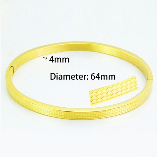 BaiChuan Wholesale Stainless Steel 316L Popularity Bangle NO.#BC42B0079OL
