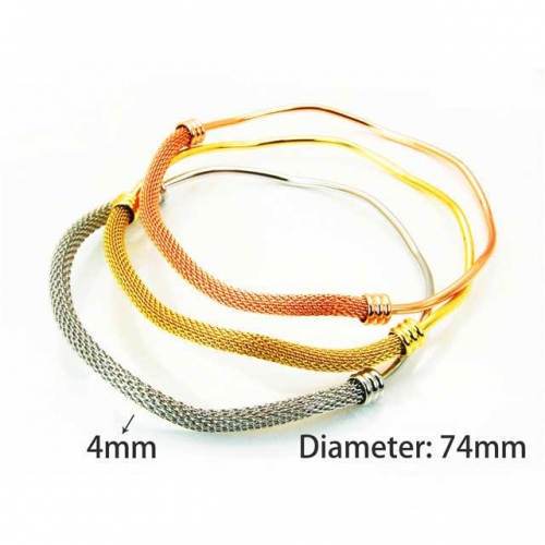 Wholesale Stainless Steel Bangles Sets NO.#BC58B0265IWW