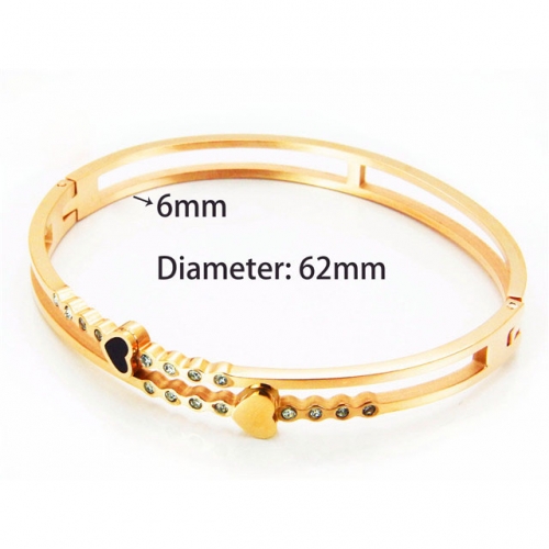 BaiChuan Wholesale Jewelry Stainless Steel 316L Love Bangle NO.#BC93B0369HNE