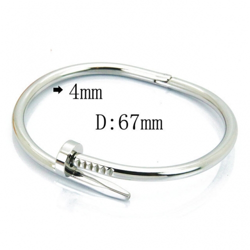 BaiChuan Jewelry Wholesale Hot Sale Stainless Steel Bangles NO.#SJ60B0181HCC