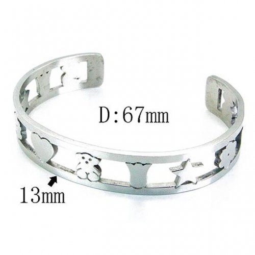 BaiChuan Jewelry Wholesale Hot Sale Stainless Steel Bangles NO.#BC90B0199HKQ