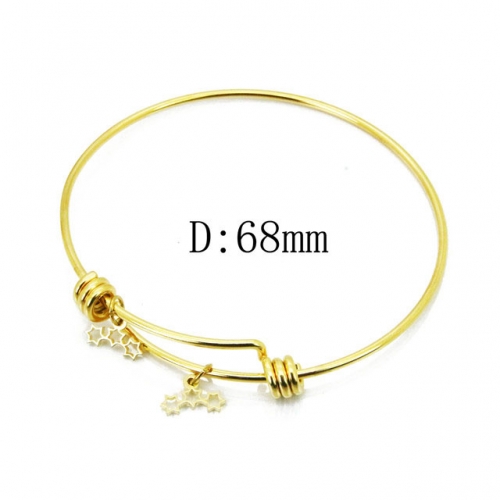 Wholesale Stainless Steel 316L Popularity Bangle NO.#BC91B0361OQ