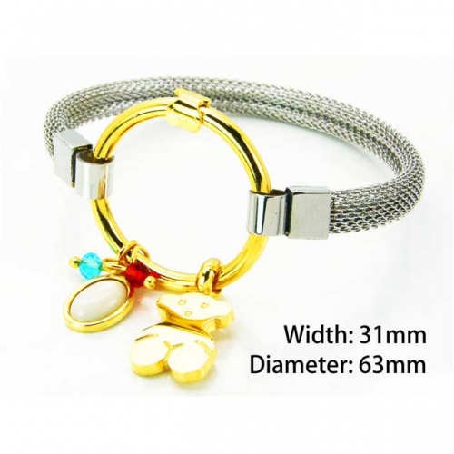 BaiChuan Jewelry Wholesale Hot Sale Stainless Steel Bangles NO.#BC64B0696ILE