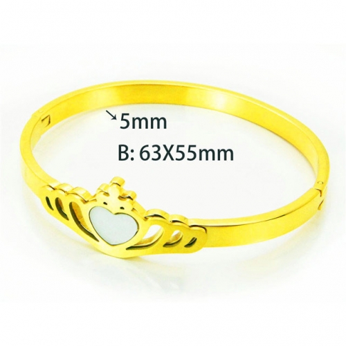 BaiChuan Wholesale Jewelry Stainless Steel 316L Love Bangle NO.#BC93B0422HLW