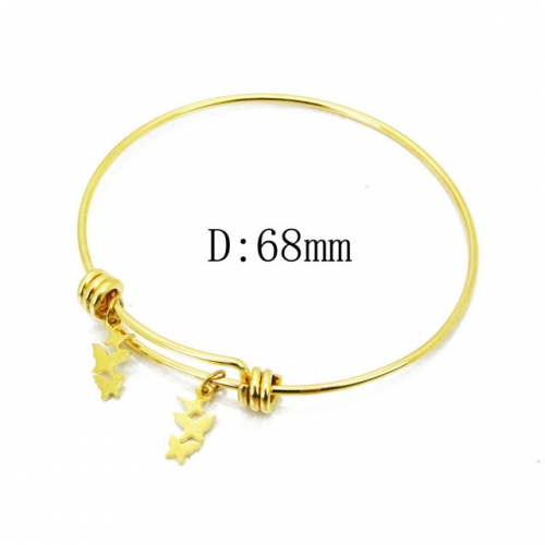 Wholesale Stainless Steel 316L Popularity Bangle NO.#BC91B0358OR