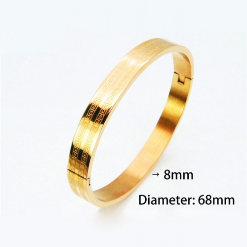 BaiChuan Wholesale Stainless Steel 316L Popularity Bangle NO.#BC42B0021HCA