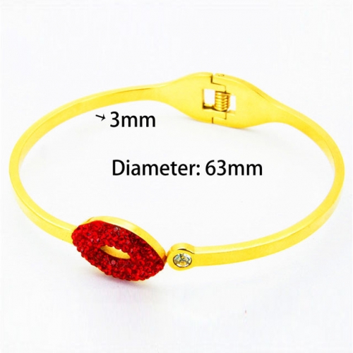 BaiChuan Wholesale Jewelry Stainless Steel 316L Love Bangle NO.#BC14B0594HNL