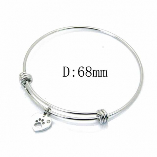 Wholesale Stainless Steel 316L Popularity Bangle NO.#BC91B0332LY