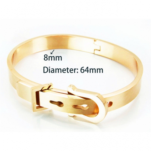 BaiChuan Jewelry Wholesale Hot Sale Stainless Steel Bangles NO.#BC93B0023HMR