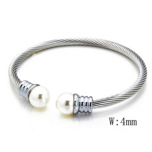 BaiChuan Wholesale Jewelry Steel Cable Bangles NO.#BC38B0283H20