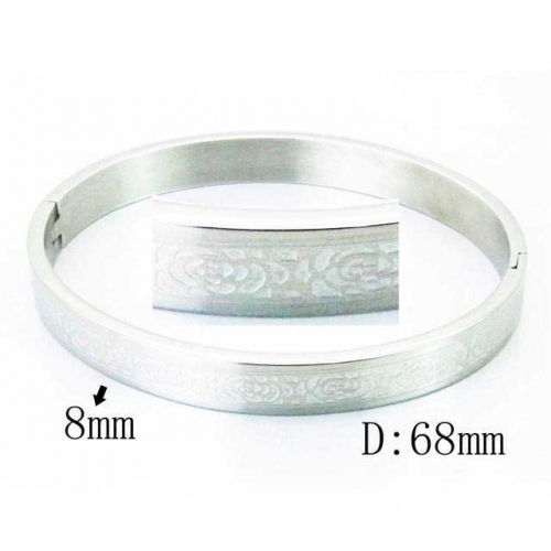BaiChuan Wholesale Stainless Steel 316L Popularity Bangle NO.#BC42B0141ML