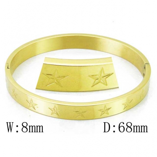 BaiChuan Wholesale Stainless Steel 316L Popularity Bangle NO.#BC42B0213OL