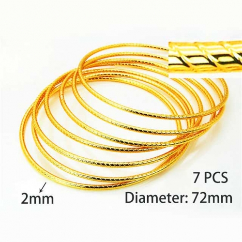 Wholesale Stainless Steel Bangles Sets NO.#BC58B0261HKD