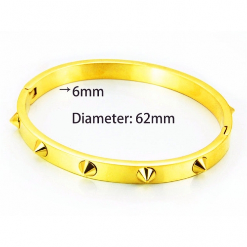 BaiChuan Wholesale Stainless Steel 316L Fashion Bangles NO.#BC93B0314IWW