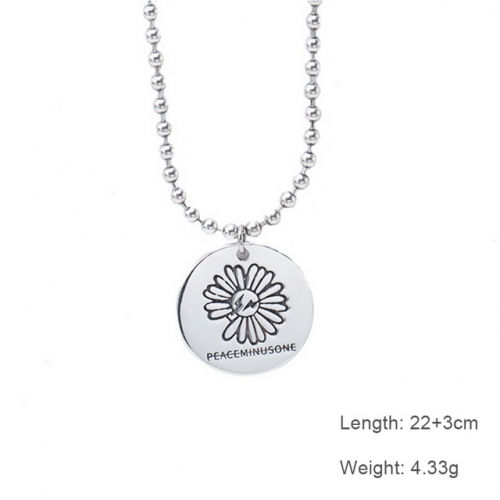 S925 Sterling Silver Anklet Round Bead Smiley Face Chrysanthemum Anklet Fashion Heart-Shaped Anklet Wholesale