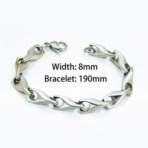 Wholesale Stainless Steel 316L Bracelet NO.#BC55B0668HJQ
