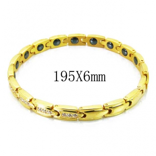 Wholesale Stainless Steel 316L Magnetic Bracelet NO.#BC36B0192JHX