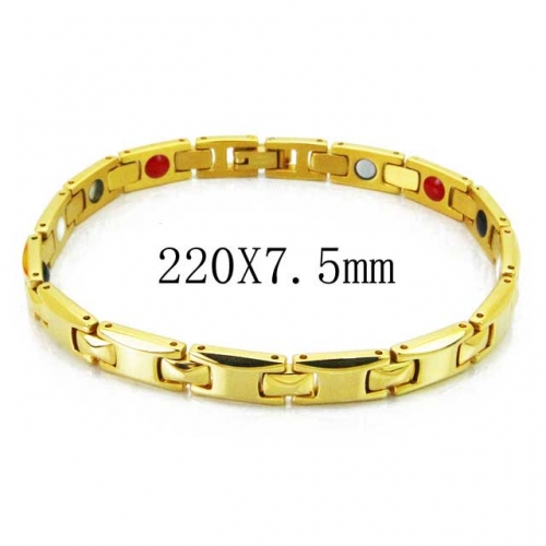 Wholesale Stainless Steel 316L Magnetic Bracelet NO.#BC36B0195ICC