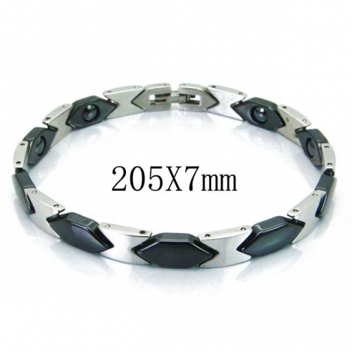 Wholesale Stainless Steel 316L Magnetic Bracelet NO.#BC36B0178ILC