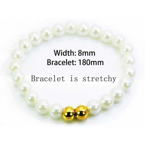 BaiChuan Wholesale Pearl & Shell Bracelets NO.#BC76B0498KJ