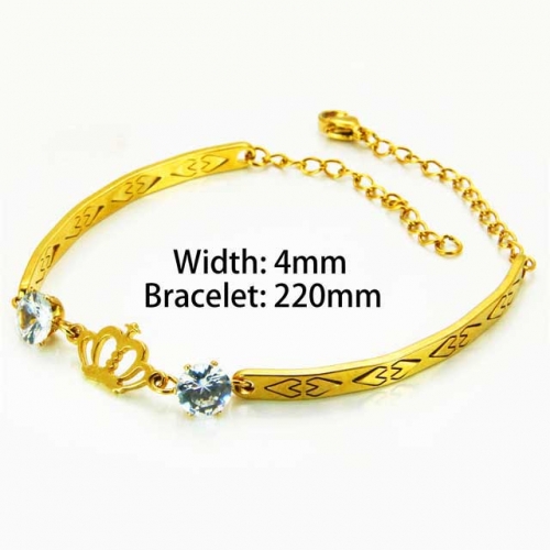Wholesale Stainless Steel 316L Bracelet NO.#BC76B0876MF