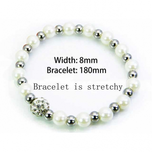 BaiChuan Wholesale Pearl & Shell Bracelets NO.#BC76B0505KL