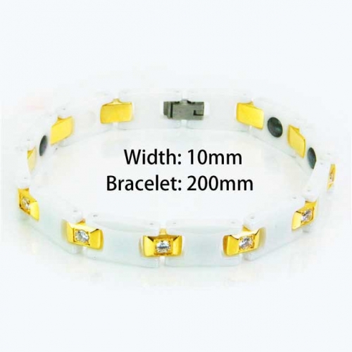Wholesale Stainless Steel 316L Magnetic Bracelet NO.#BC36B0117KIR