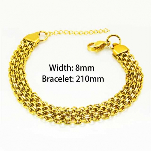 Wholesale Stainless Steel 316L Bracelet NO.#BC64B1056PQ