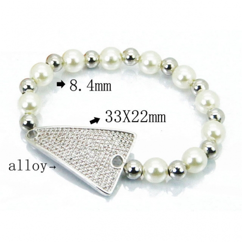 BaiChuan Wholesale Pearl & Shell Bracelets NO.#BC41B0185HPD