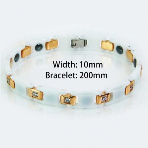 Wholesale Stainless Steel 316L Magnetic Bracelet NO.#BC36B0116KLA