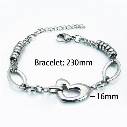Wholesale Stainless Steel 316L Bracelet NO.#BC55B0156MX