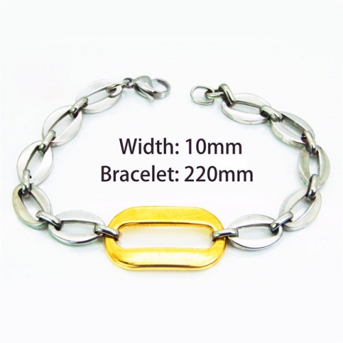 Wholesale Stainless Steel 316L Bracelet NO.#BC55B0666NA