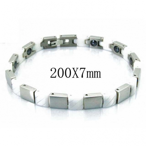 Wholesale Stainless Steel 316L Magnetic Bracelet NO.#BC36B0176ILS