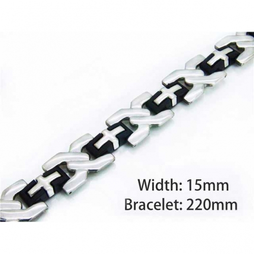 Wholesale Stainless Steel 316L Religion Bracelet NO.#BC10B0500NQ