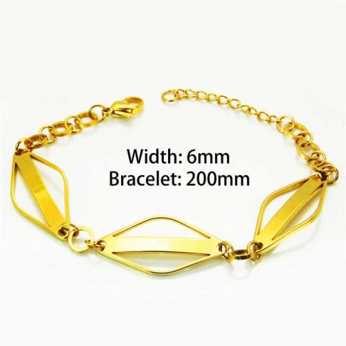 Wholesale Stainless Steel 316L Bracelet NO.#BC76B1243LLB