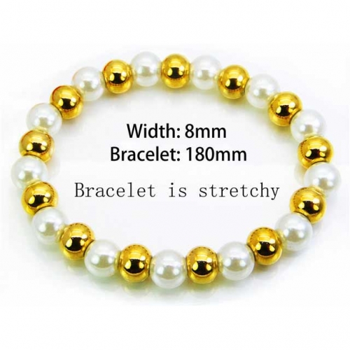 BaiChuan Wholesale Pearl & Shell Bracelets NO.#BC76B0500LX