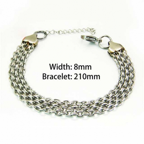 Wholesale Stainless Steel 316L Bracelet NO.#BC64B1055NQ