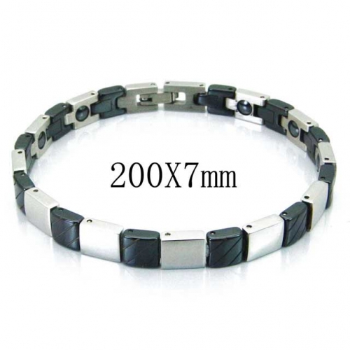 Wholesale Stainless Steel 316L Magnetic Bracelet NO.#BC36B0177ILX
