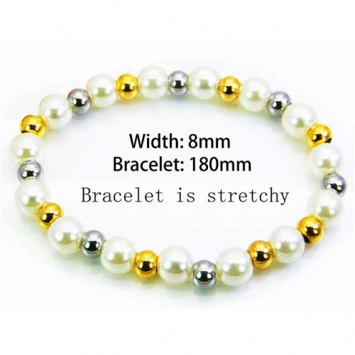 BaiChuan Wholesale Pearl & Shell Bracelets NO.#BC76B0499KL