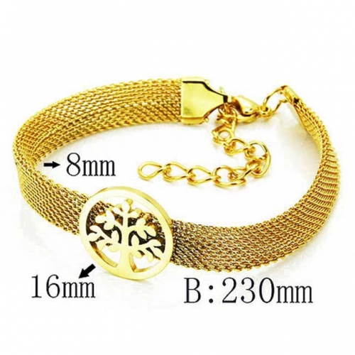 Wholesale Stainless Steel 316L Bracelet NO.#BC58B0223PF