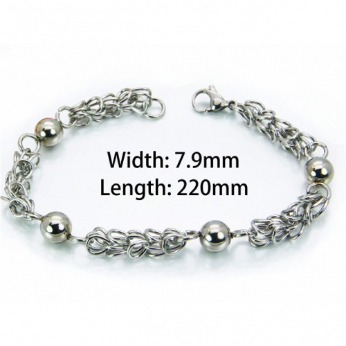 Wholesale Stainless Steel 316L Bracelet NO.#BC40B0144ML