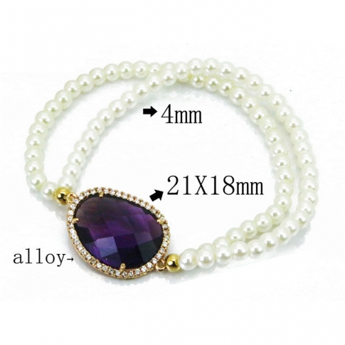 BaiChuan Wholesale Pearl & Shell Bracelets NO.#BC41B0219HJW